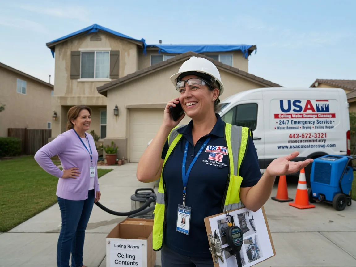 Ceiling Water Damage Restoration Carrier, OK FAQs