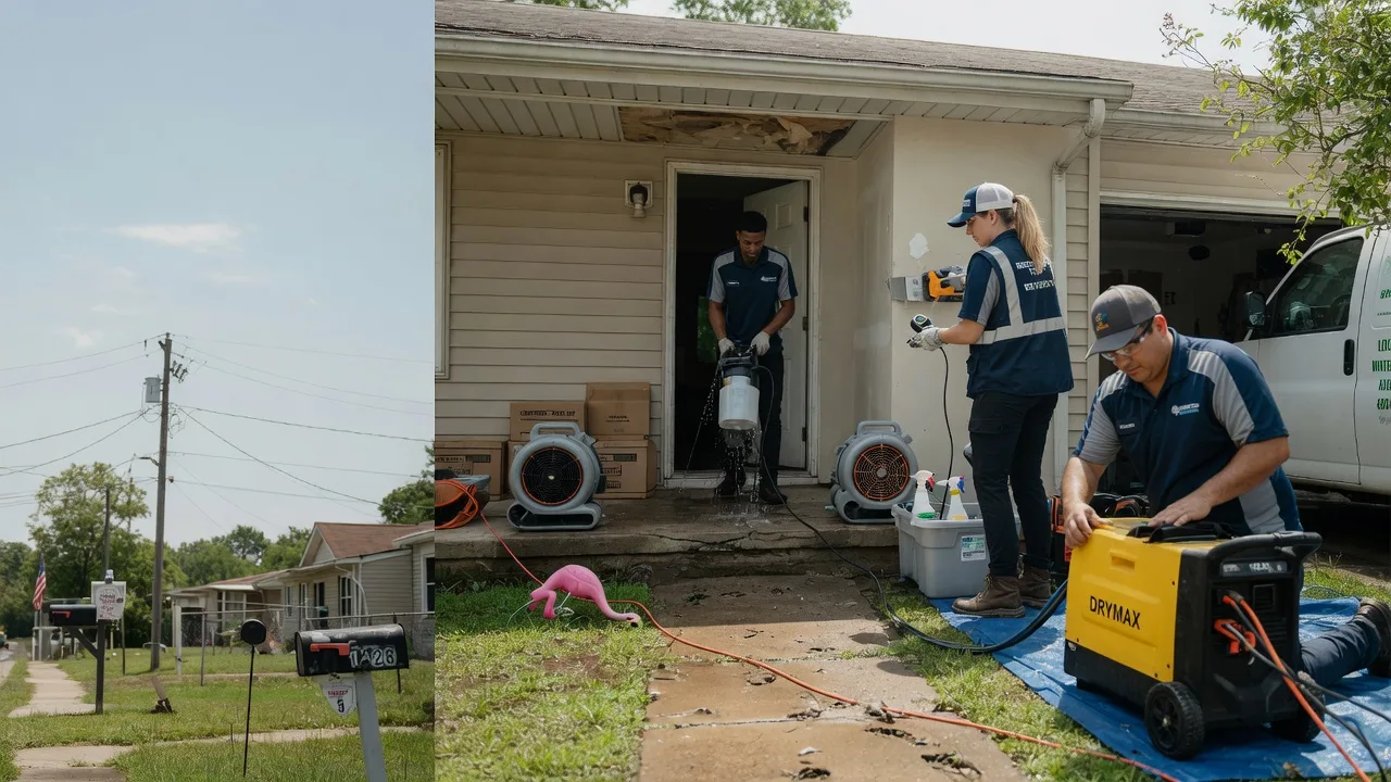 Storm Damage Water Removal in Carrier, OK near me